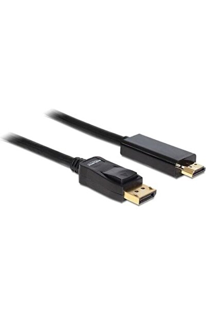 DELOCK Cablu, DisplayPort, HDMI, 2 m, Negru