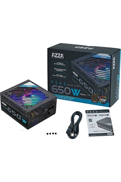 Azza Τροφοδοτικό PSAZ-650W-RGB