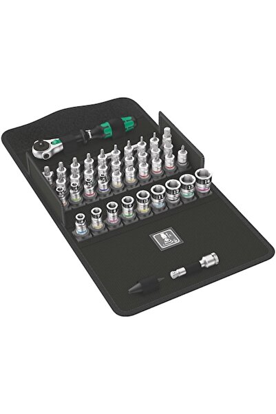 wera Set clichet 8100SA Zyklop cu chei tubulare, 1/4", 42 piese,