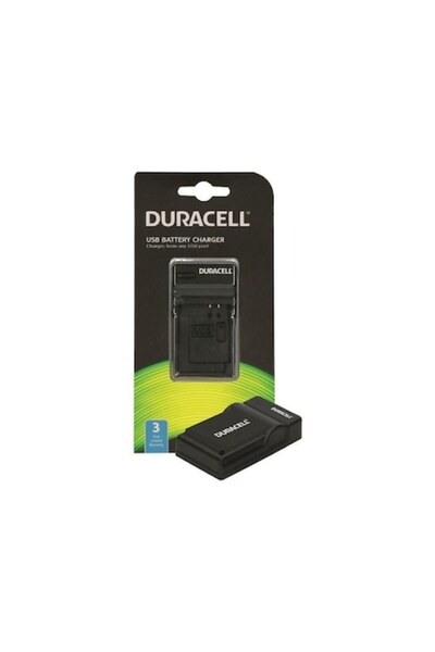 Duracell Charger for Canon LP-E12, USB, Black