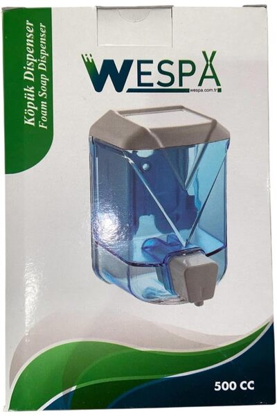 Nacario Nrcrioshop Transparent Foam Soap Dispenser, Wall Mountable, Purple an...