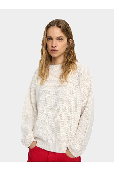 PARFOIS Düz Örme Kazak