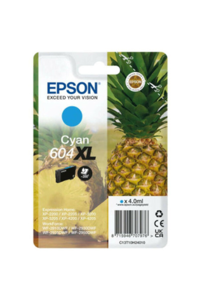 EPSON Cartuș de cerneală 604XL, cyan