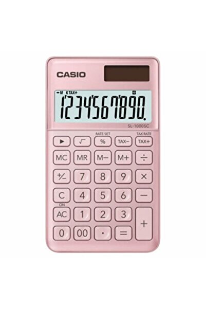 Casio Calculator de buzunar SL 1000 SC PK, roz