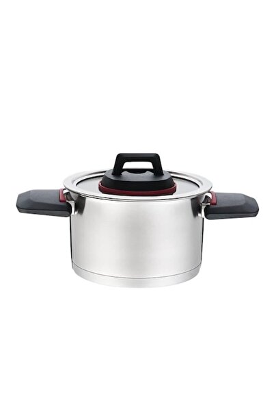 Maestro Тенджера с дръжки + капак, Maestro, неръждаема стомана, 22 см, 4,2 л,...