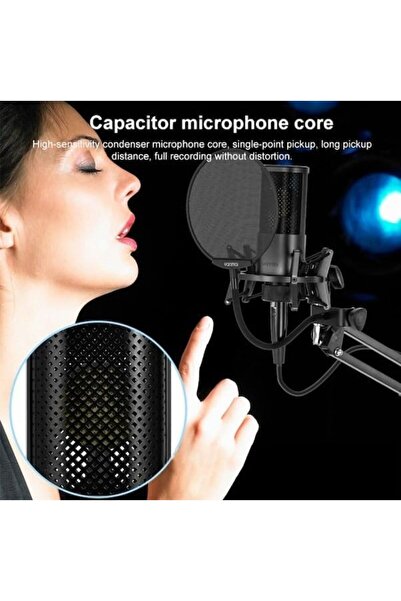Nacario Nrcrioshop Yanmai Microphone with Computer Stand Professional Podcast...