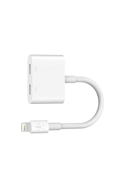 Belkin Φορτιστής RockStar Lightning Adapter, Λευκός