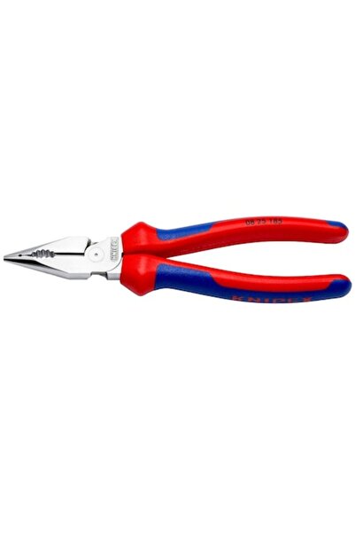 Knipex Πένσα υψηλής ισχύος με αιχμηρές σιαγόνες, PVC, 185mm, κόκκινη