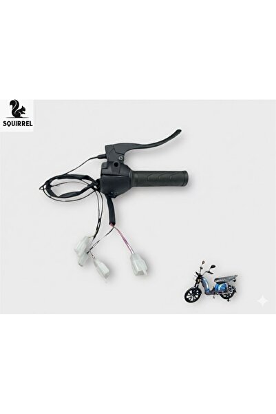 Squirrel يد دعسه كامل مع الفرامل دراجه كهربائي 60vقديم مقاس22