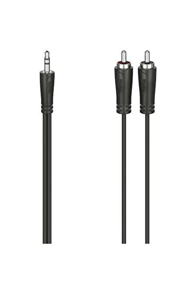 Hama Audio Cable, 3.5 mm Jack - 2 x RCA, Stereo, 3 m