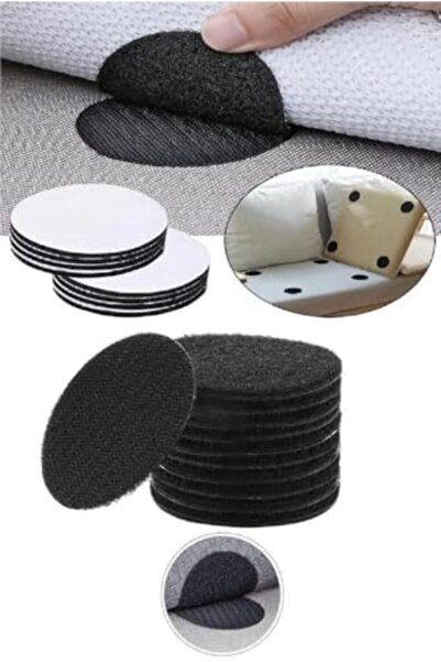 STOREMAX Aveo 10 Adet Halı Kaydırmaz Cırt Ped, 10'lu Set, Kilim,Paspas ve Kol...