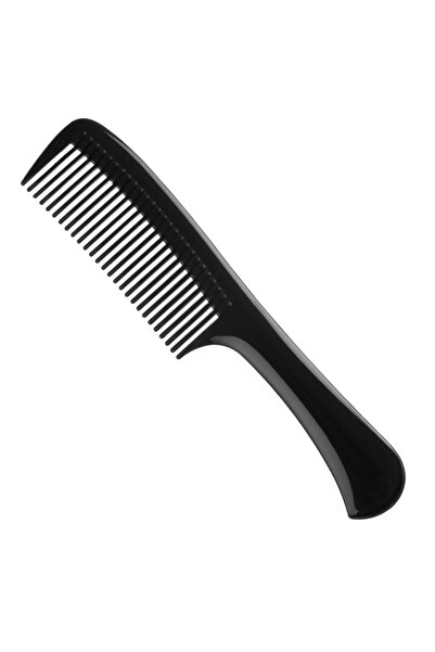 EURO Pieptene de frizerie Da-Tangler negru 22 cm Eurostil