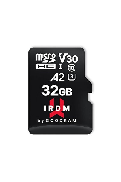 Goodram microSD Memory Card A2 with Adapter, 32 GB
