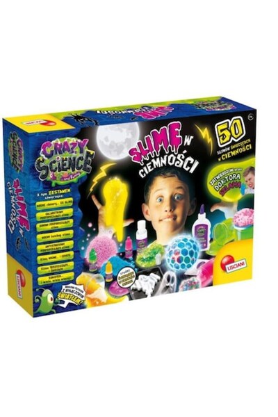 Lisciani Slime de știință nebună în întuneric