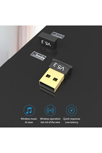 Yıldızan Storesellm Bluetooth 5.3 USB Dongle Adaptörü, Windows 7, 8.1, 10, XP...