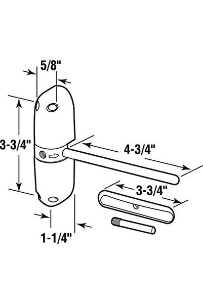 Nacario NrcrioShop KC16HD Diecast Spring Closer 1201248
