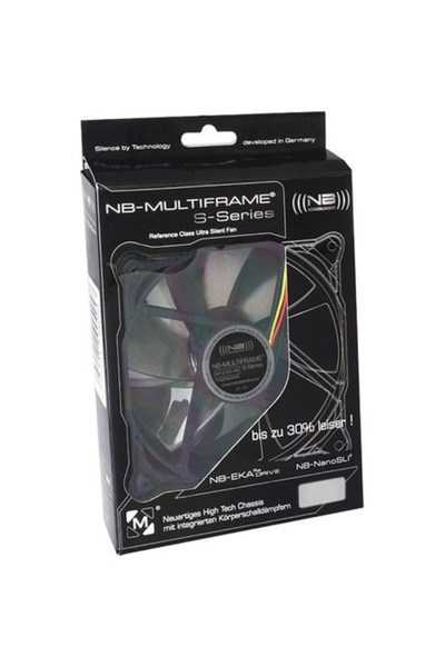 NoiseBlocker PC Fan LM12S3, Multiframe M12-3, 120 mm