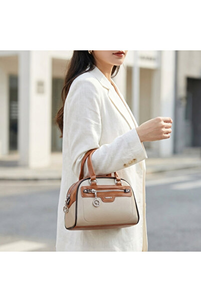 Nas Bag Жіноча міні-сумка та сумка через плече пісочного кольору Victoria