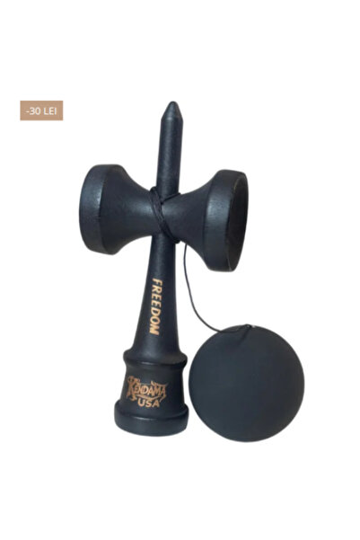 OEM Kendama Toy USA Freedom Black, 9+ Years, 18 CM, Wood, Matte Black