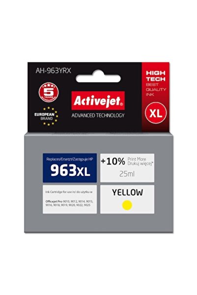 ActiveJet Мастилена касета за HP 963XL 3JA29AE, жълта