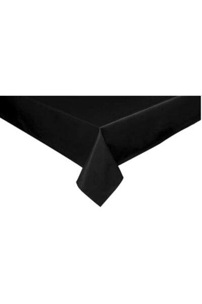 Yıldızan Esnshop Paria Black Plain Tablecloth 150X250Cm 1209132