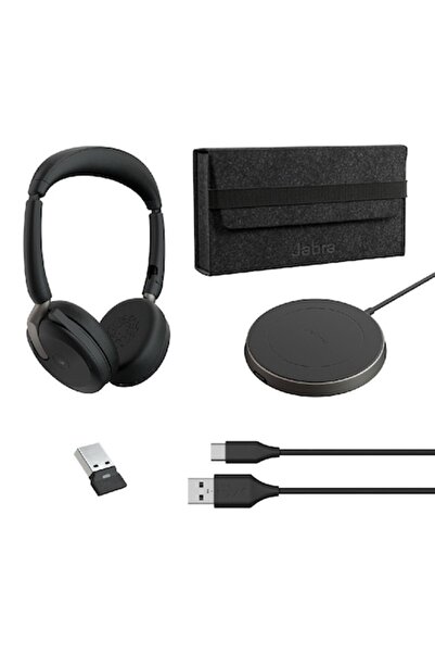Jabra Evolve2 65 Flex USB-A UC Stereo + Charging Stand