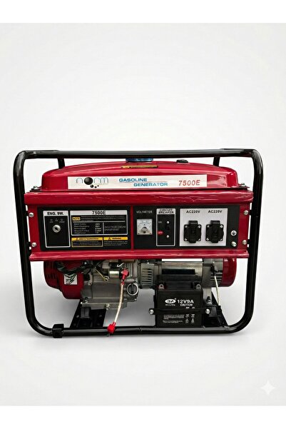 Norm Technologies 7.5 kVA Benzinli Monofaze Tekerlekli Portatif Jeneratör