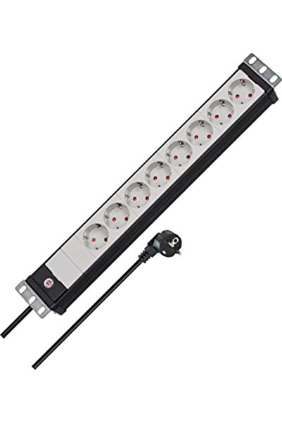 Nacario Nrcrioshop Premium- Multi-Socket Power Strip, 8-Way, 19-Inch Format, ...