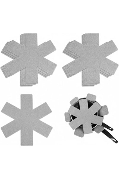 Nacario Nrcrioshop 6 Pieces Felt Pot and Plate Protector – 30 cm Anti-Scratch...