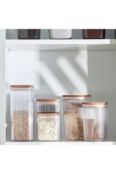 Nacario نركريوشوب ماسيمو حاوية تخزين شفافة 2 لتر 1201248