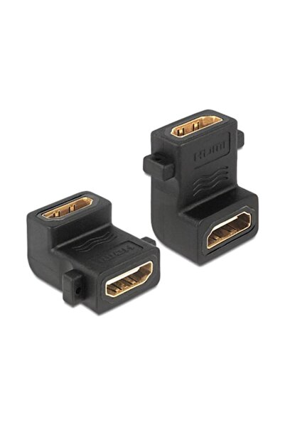 DELOCK Adaptor HDMI A mamă-mamă, negru