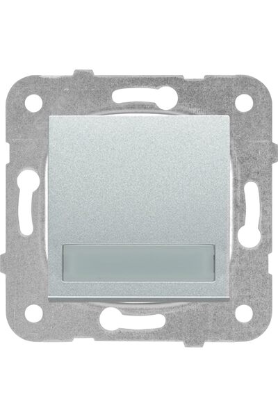 Nacario NrcrioShop / ملصق فضي مضيء مع آلية جرس وزر/غطاء 24 فولت، توصيل سريع، ...