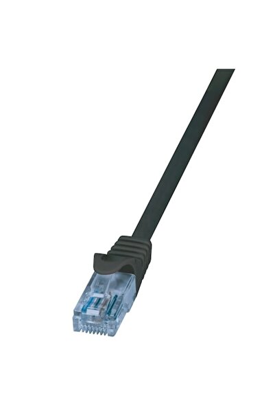 LogiLink Cablu de rețea U/UTP EconLine Cat.6A 10GE, 1m, negru