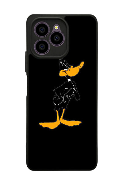 omix X6 Uyumlu Daffy duck Tasarımlı Glossy Premium Kılıf