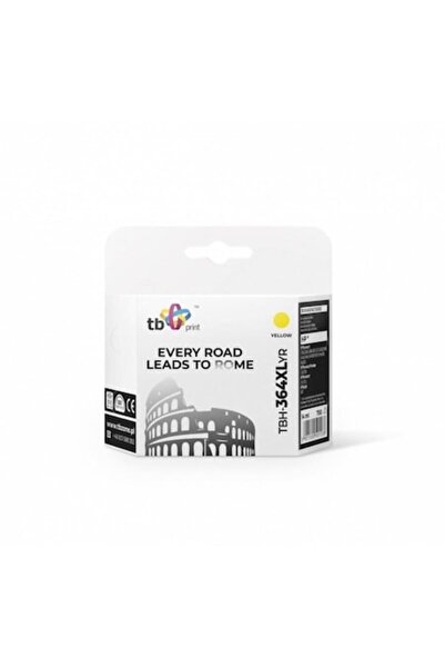 TB Print Ink Cartridge for HP PS B8550 TBH-364XLYR, 14 ml, Yellow