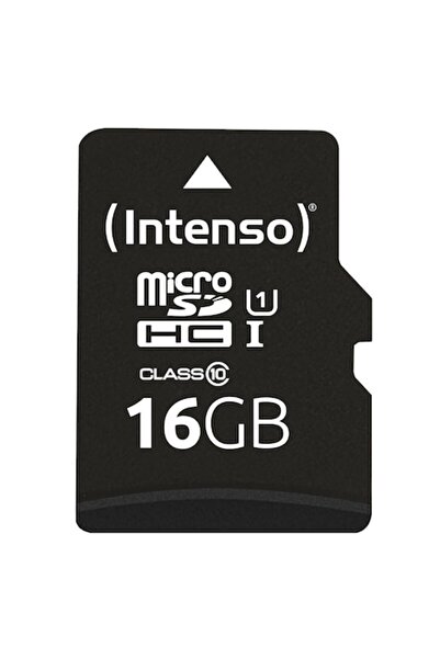 Intenso microSD Card, 16GB, Black
