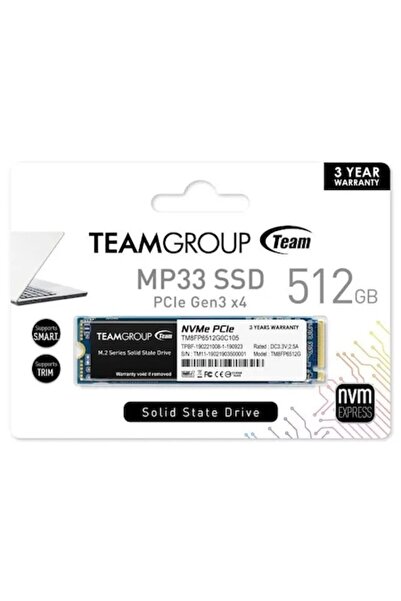 team group SSD MP33 de 512 GB