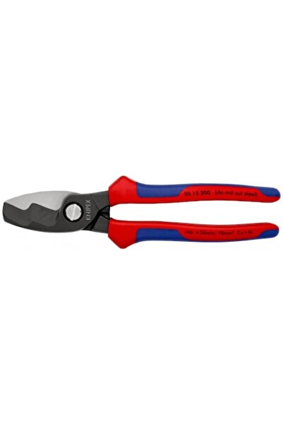 Knipex Πένσα κοπής καλωδίων, λαβές πολλαπλών στοιχείων, KNIPEX, 200 mm
