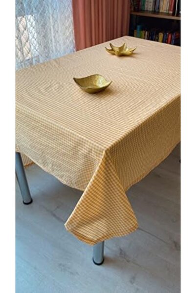 Yıldızan Esnshop Picnic Mat Tablecloth 170X170 cm (Mustard) 1209132