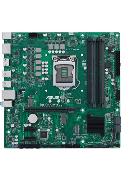 ASUS Pro Q570M-C/CSM DDR4 M.2 PCIe NVMe HDMI DP PCIe 16X V4.0 1200P MATX Εται...