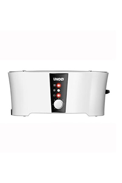 Unold Тостер с двоен дизайн, 1350 W, бял
