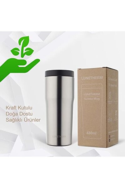Nacario Nrcrioshop Leak-Proof Vacuum Double Layer Steel Cup Thermos 480 ml 6 ...