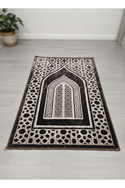 Premium سجادة صلاة إسلامية بتصميم قوس مسجد تقليدي، سجاد ناعم