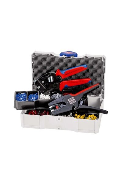 Knipex Set de scule de sertizare cu cutie de depozitare