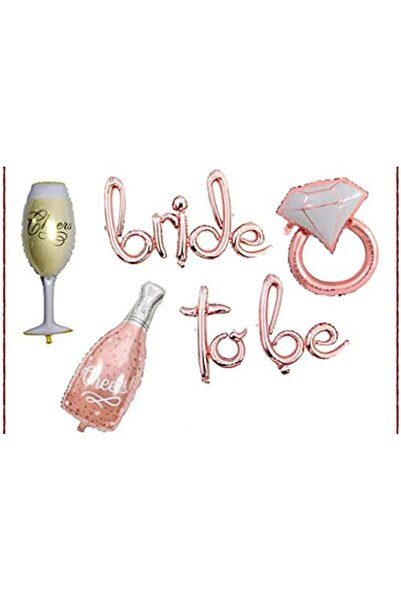 Nacario Nrcrioshop Bride to Be Balloon Set Bachelorette Sets Rose Champagne B...