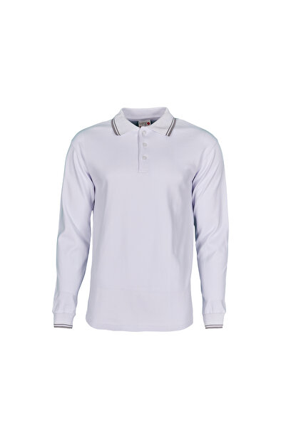 Baran Işık Bluză de trening pentru copii cu mânecă lungă și guler polo