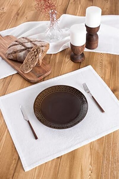 Nacario Nrcrioshop W Premium Placemat I 35 X 45 (White, 6) 1201248