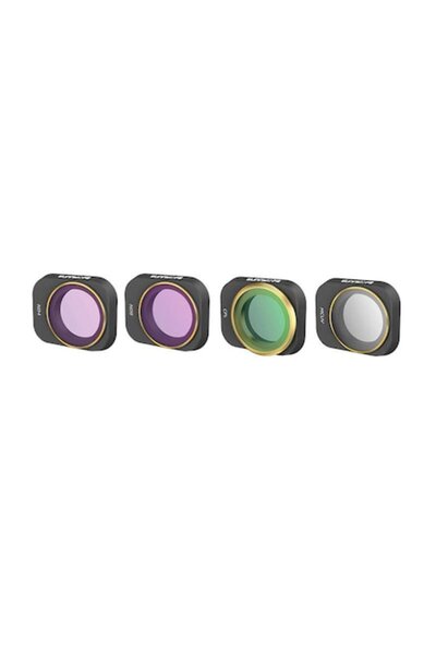 SunnyLife Set de 4 filtre UV+CPL+ND4+ND8 pentru DJI Mini 3 Pro