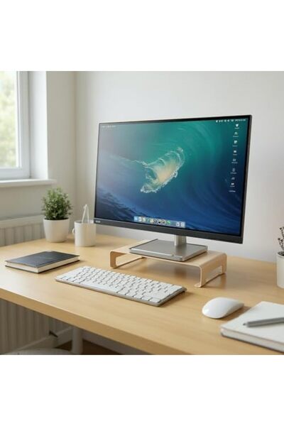 Nacario حامل شاشة سطح المكتب من NrcrioShop Prexua - حامل شاشة (متوسط ​​الحجم)...