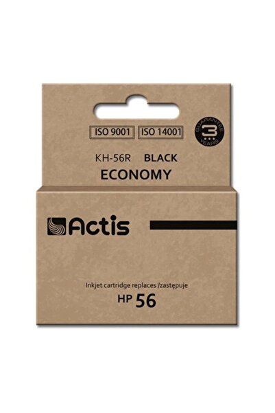 Actis Ink Cartridge, Actis, For HP 56 C6656A, 20 ml, Black